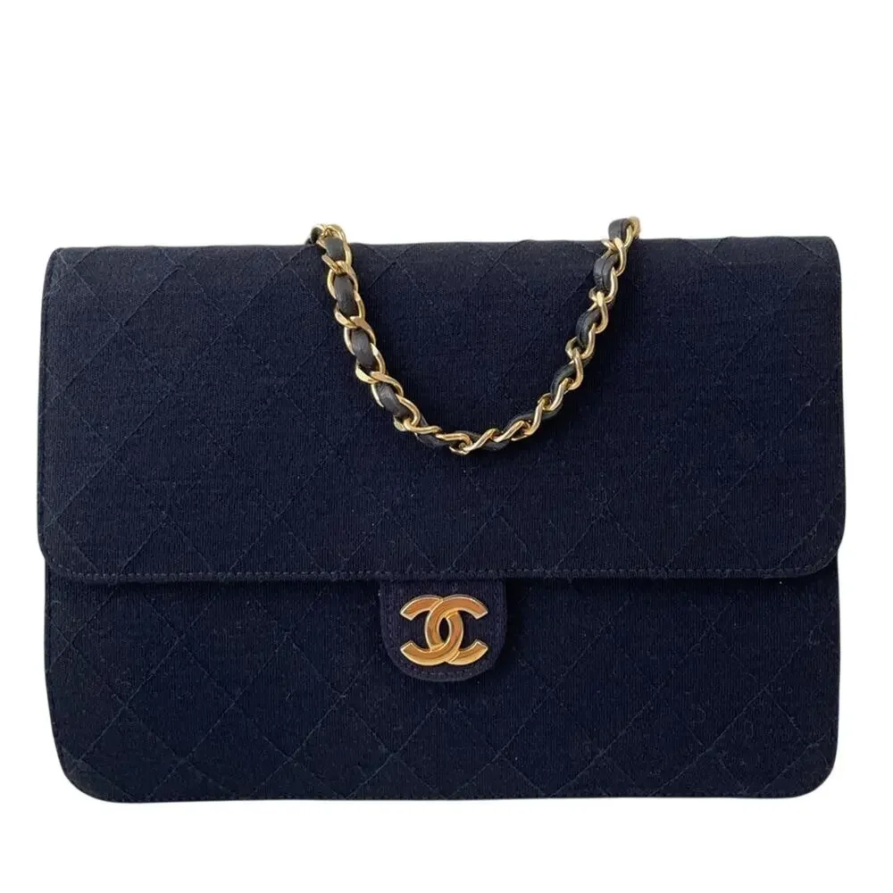Sale ends 4/20 Vintage Chanel Shoulder Bag Half Flap